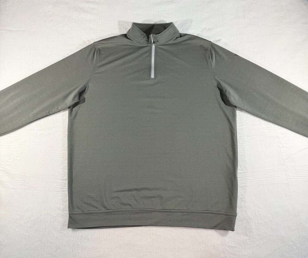Peter Millar Crown Sport Perth Performance Celtic ‘hf’ 1/4 Zip Pullover Gray XXL